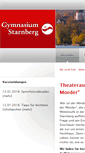Mobile Screenshot of gymnasium-starnberg.de